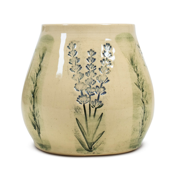 Keramická kalabasa Flora Green 300 ml – série Crater