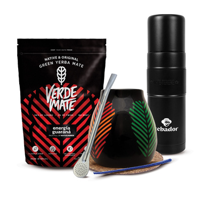 Sada Yerba Maté Verde Mate 400g 0,4kg Yerbomos XL + Kalabása + Bombilla