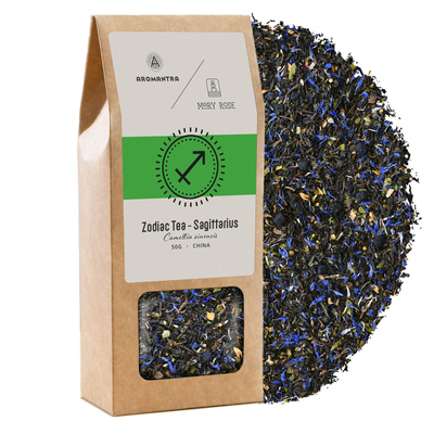 Aromantra x Mary Rose – Čaj znamení zvěrokruhu - Střelec (černý) 50 g