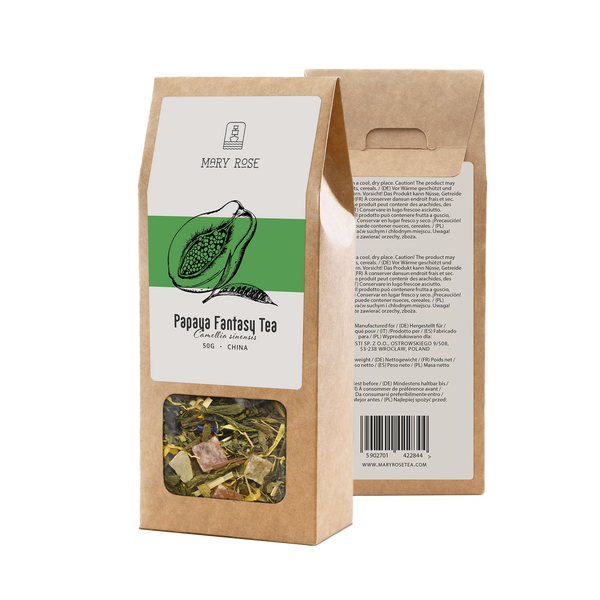 Mary Rose - Zelený Čaj Papaya Fantasy  - 50 g