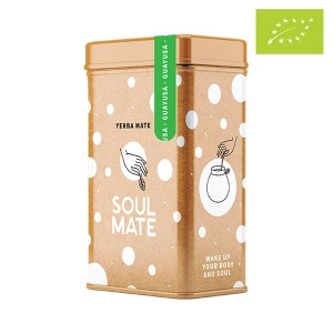 Yerbera – Plechovka + Soul Mate Orgánica Guayusa 0,5 kg