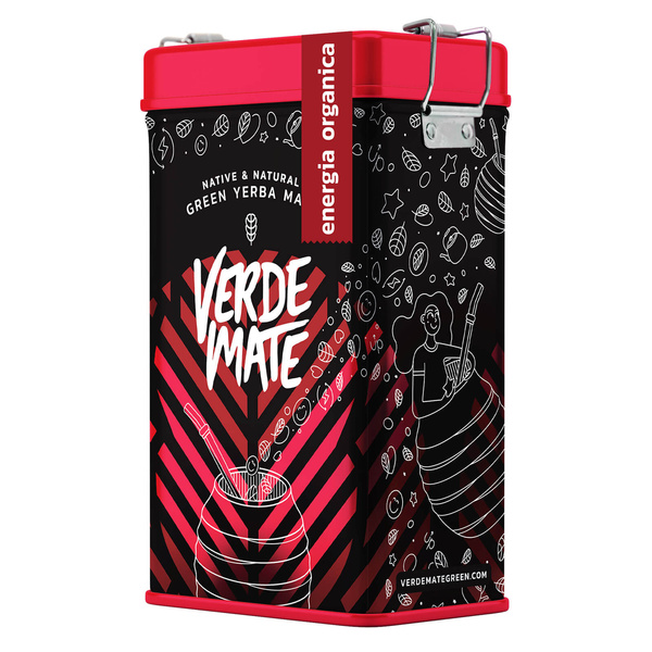 Yerbera – Plechovka + Verde Mate Green Energia Organica 0,5 kg
