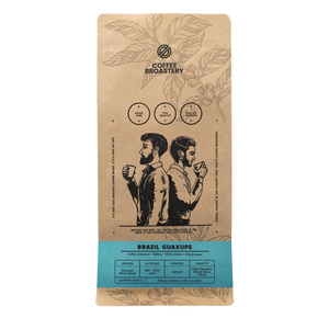 Bro Coffee Roastery - Zrnková káva Brazil Guaxupe Premium 400 g