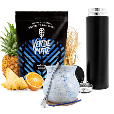 Sada Yerba Verde Mate MAS IQ 500g Kalabása Termoska