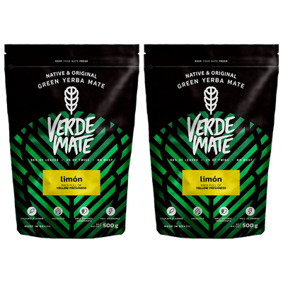 2x Yerba Verde Mate Green Limon 0,5kg