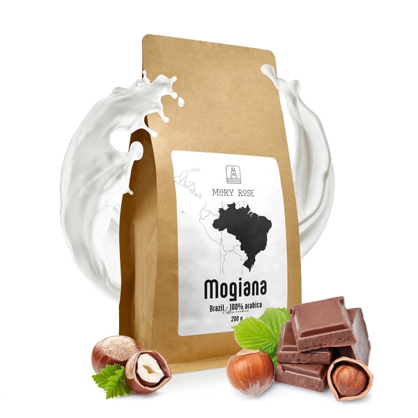 Mary Rose -  Zrnková káva Brazil Mogiana premium 200 g