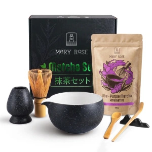 Dárková sada na přípravu Purple Matcha