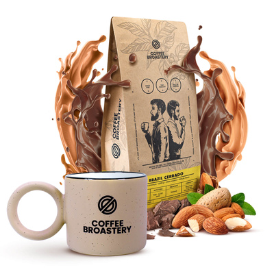 Sada Bro Coffee Roastery: káva Brazil Cerrado + hrnek