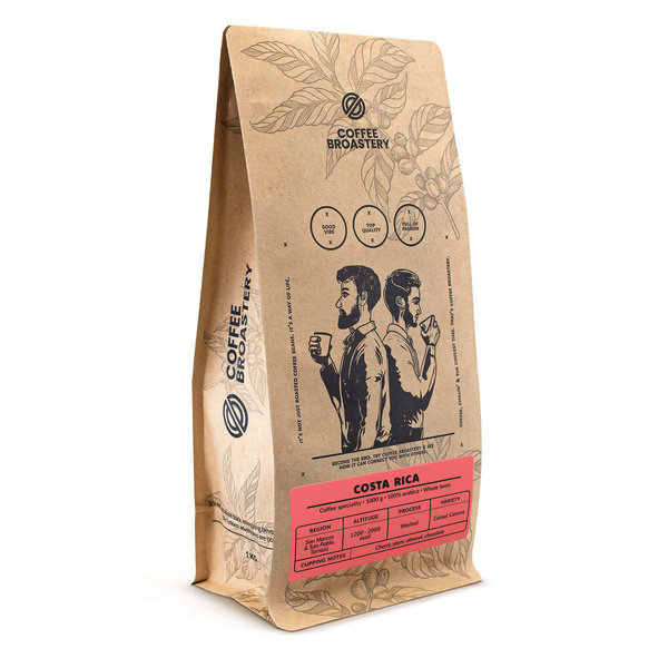 Bro Coffee Roastery - Zrnková káva Costa Rica San Rafael Speciality 1 kg