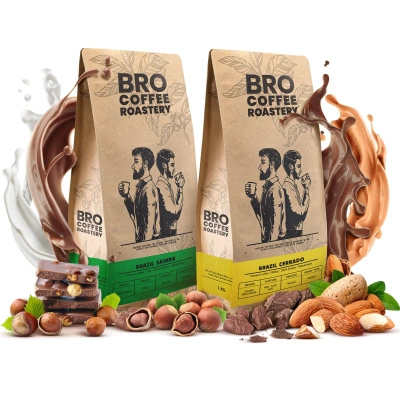 Sada Bro Coffee Roastery Brazil Samba + Brazil Cerrado 2x1kg (2kg)