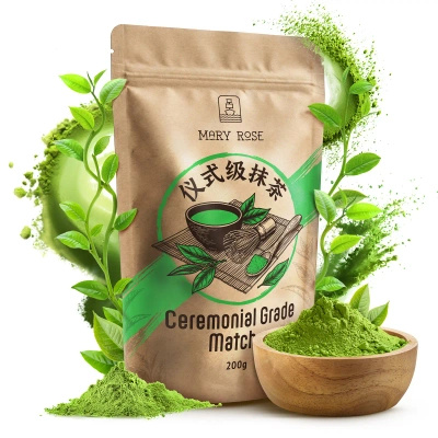 Mary Rose – Čínský zelený čaj Matcha Ceremoniální 200 g