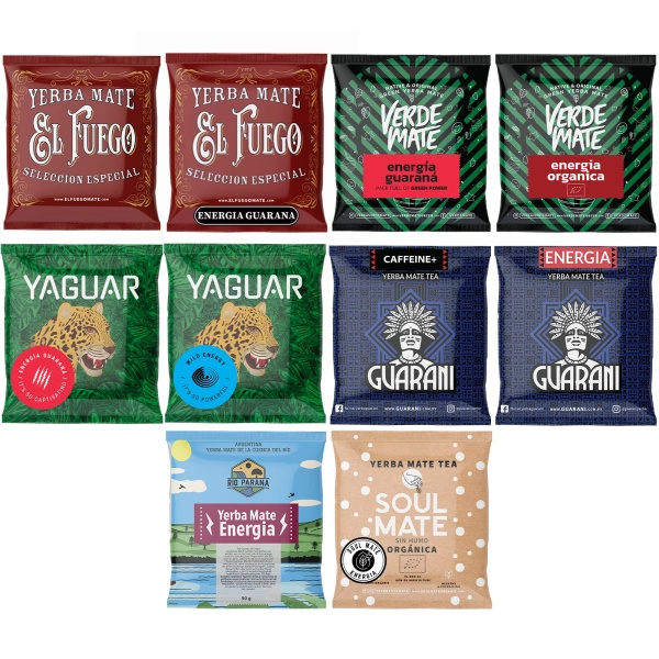 Yerba Mate nejlepší pro začátek 10x50g nejsilnější