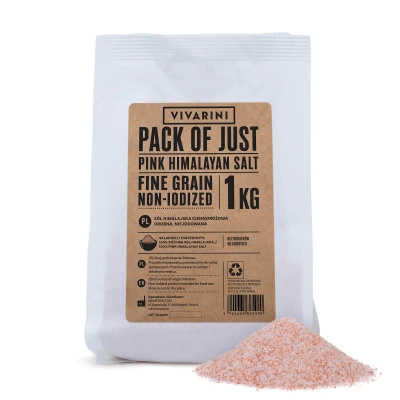 Vivarini – Růžová himalájská sůl jemná 1 kg