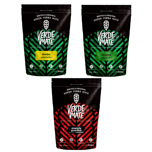  Yerba Verde Mate Green 3x500g
