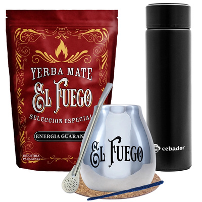 Sada termosek Yerba Mate El Fuego Energia 500g
