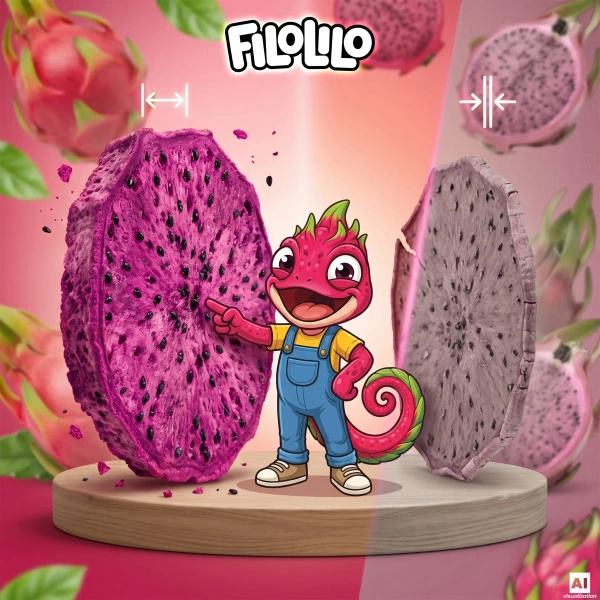 FiloLilo – Lyofilizované dračí ovoce (plátky) 20 g