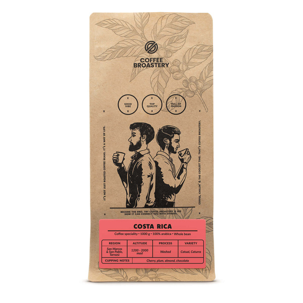 Sada Bro Coffee Roastery Costa Rica San Rafael + Nicaragua Colibrí Azul + Brazil Guaxupe 3x1kg (3kg)