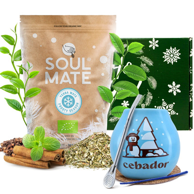 Yerba Soul Mate Frosty Season zimní dárková sada 500g
