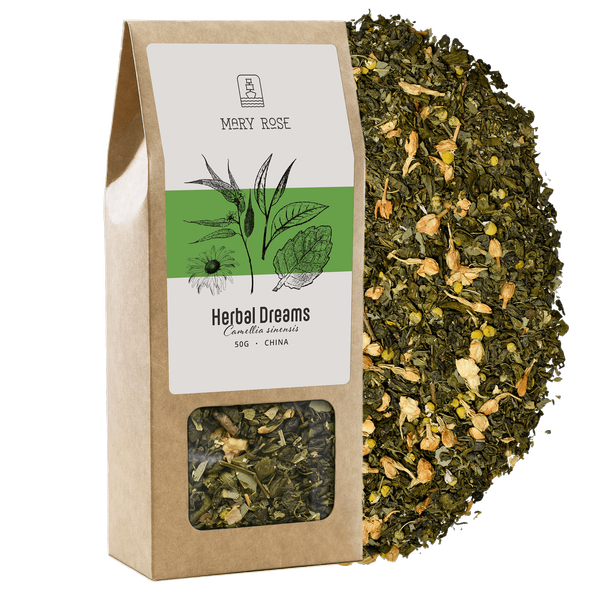 Mary Rose - Zelený Čaj Herbal Dreams - 50 g