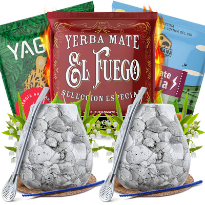 Yerba Maté Energia Sada PRO DVA Kalabása Bombilla