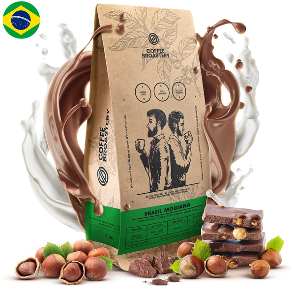 Sada kávy Bro Coffee Roastery Nicaragua Colibrí Azul + Brazil Samba 2x1kg (2kg)