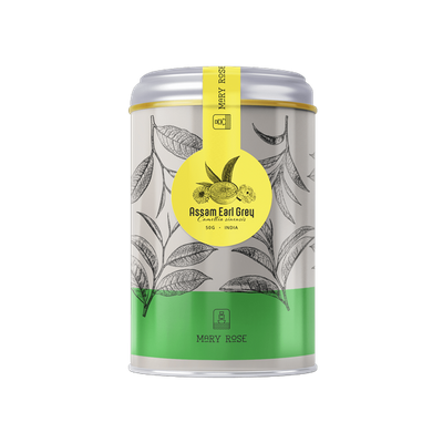 Mary Rose - Assam Earl Grey čaj v plechovce - 50 g