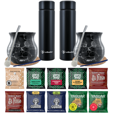 Termoska Yerba Mate Bombilla pro dva 500g