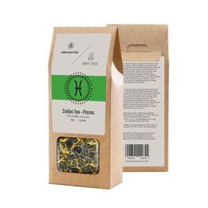 Aromantra x Mary Rose – Čaj znamení zvěrokruhu – Ryby (zelený) 50 g