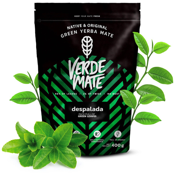 Sada Yerba Maté Verde Mate 400g 0,4kg Kalabása + Bombilla