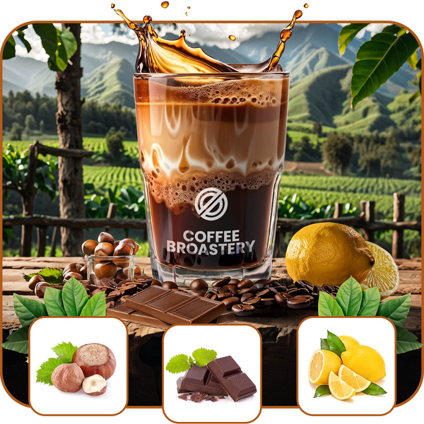 Bro Coffee Roastery - Zrnková káva India Karnataka Premium 400 g