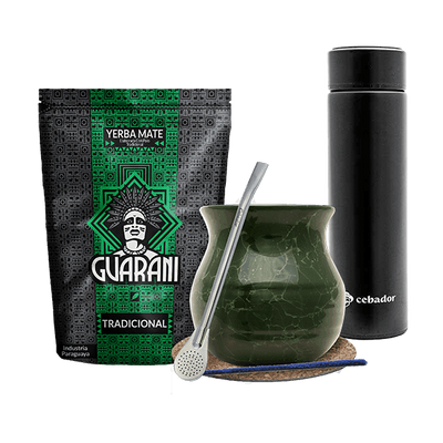 Sada Yerba Guarani Elaborada 500g Kalabása Termoska