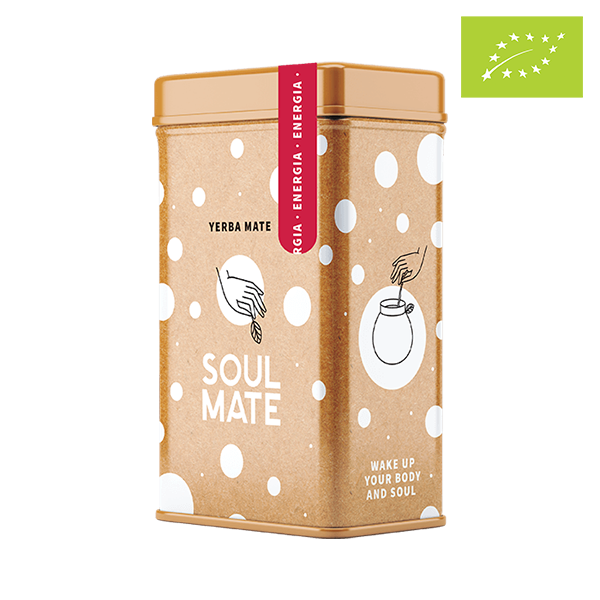 Yerbera – Plechovka + Soul Mate Orgánica Energia 0,5 kg