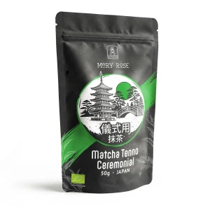Mary Rose – Japonský zelený čaj Matcha Tenno (BIO) Ceremoniální 50 g