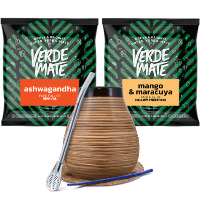 Yerba mate set Bombilla Kalabása
