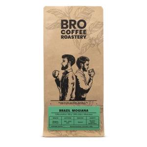 Bro Coffee Roastery – Zrnková káva Brazil Mogiana Premium 400 g