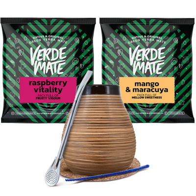 Yerba mate set Bombilla Kalabása