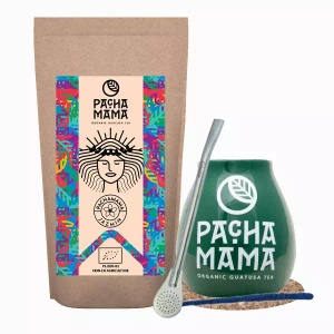 Sada Guayusa Pachamama Jazmín 100g + Kalabása + Bombilla