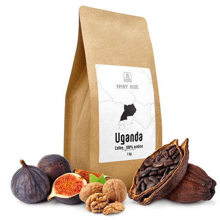 Mary Rose - Zrnková káva Uganda Kanyenye speciality 1 kg