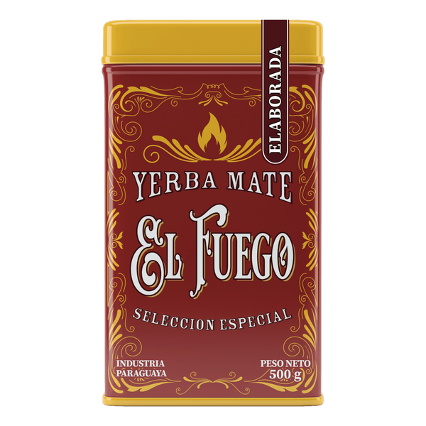 Yerbera - Plechovka + El Fuego Elaborada 0,5 kg
