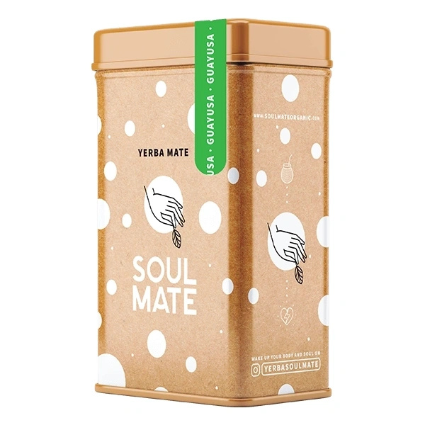 Yerbera – Plechovka + Soul Mate Orgánica Guayusa 0,5 kg
