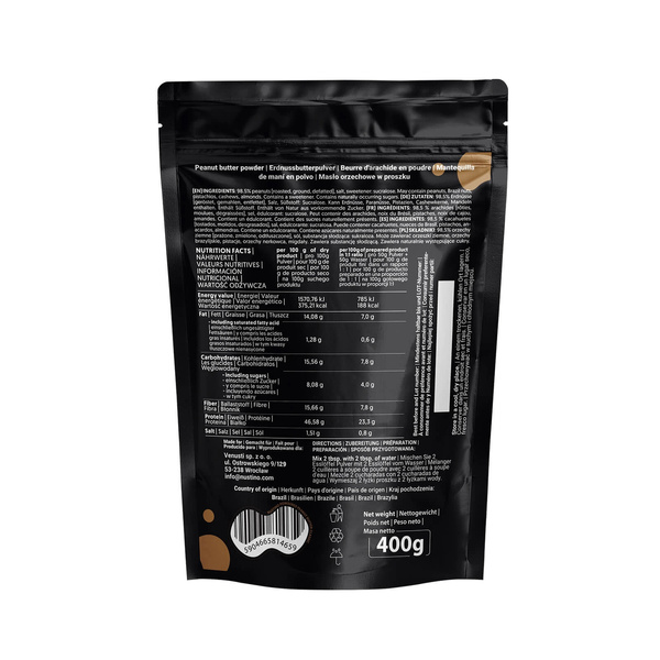 Nustino - arašídové máslo v prášku 2x400g