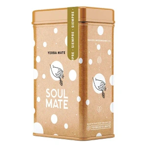 Yerbera – Plechovka + Soul Mate Orgánica Siempre 0,5 kg