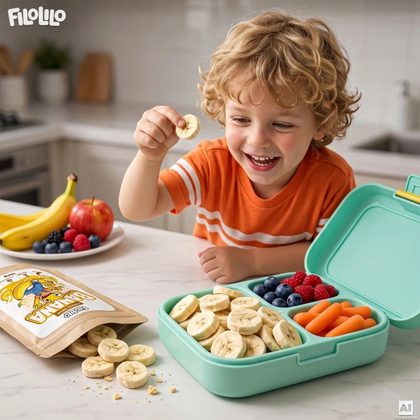FiloLilo – Lyofilizované banány (plátky) 100 g