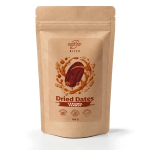 Nustino Bites – Sušené Datle – Caramel Peanut 100 g