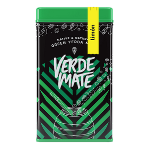 Yerbera – Plechovka + Verde Mate Green Limón 0,5 kg