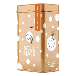 Yerbera – Plechovka + Soul Mate Orgánica Anís 0,5 kg
