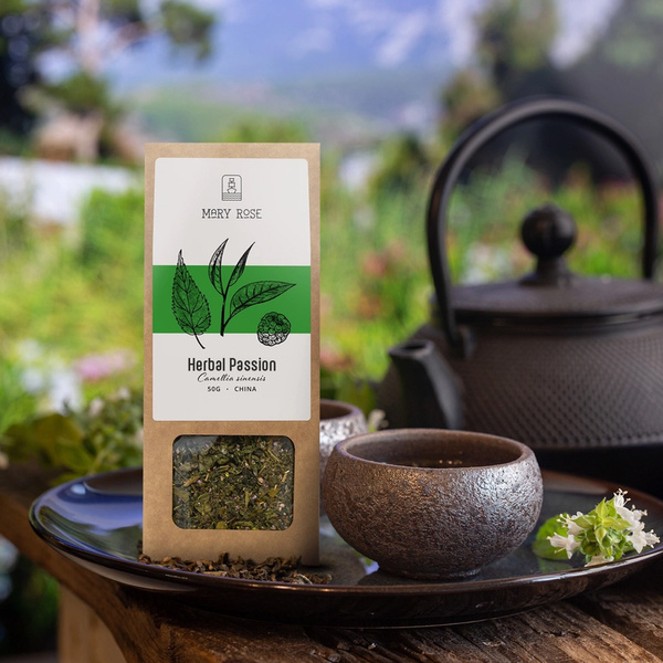 Mary Rose - Zelený Čaj Herbal Passion - 50 g
