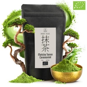 Mary Rose – Japonský zelený čaj Matcha Tenno (BIO) Ceremoniální 50 g