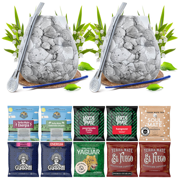 Yerba Maté Sada PRO DVA Kalabása Bombilla