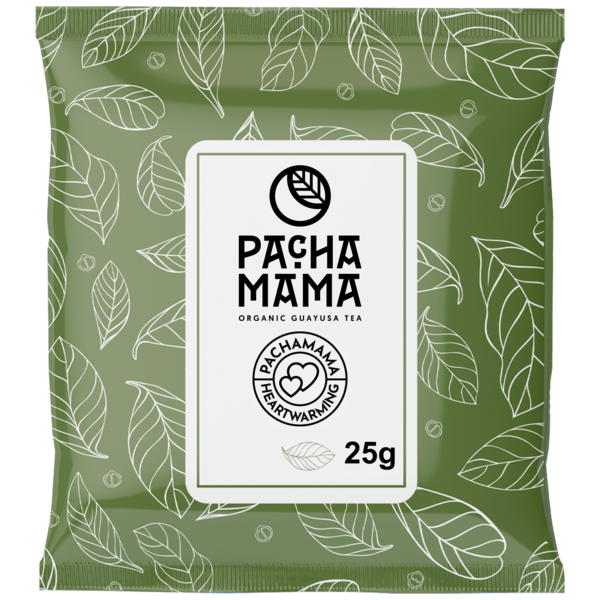 Guayusa Pachamama Heartwarming – organická certifikovaná guayusa – 25g